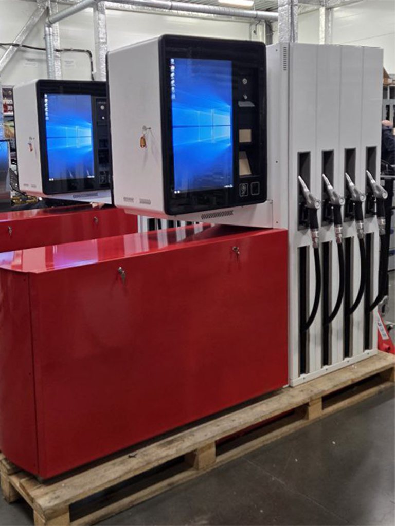 Терминал серии INIT EXPRESS в ТРК GENERAL PUMPS